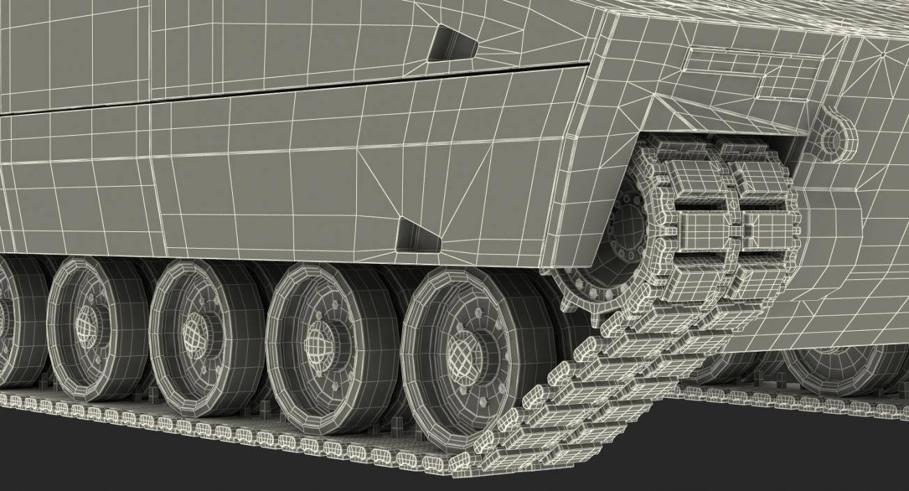 NextGen IFV Lynx KF41 Camo Dirty Rigged 3D model