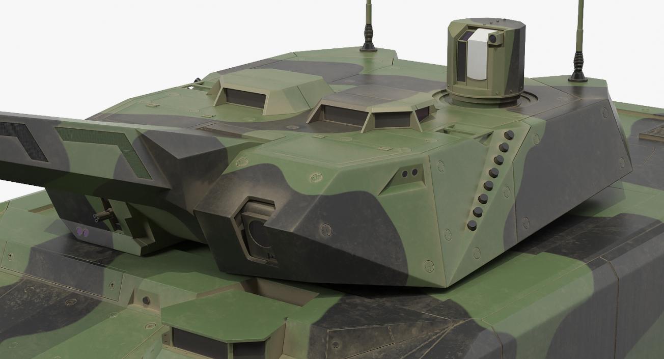 NextGen IFV Lynx KF41 Camo Dirty Rigged 3D model