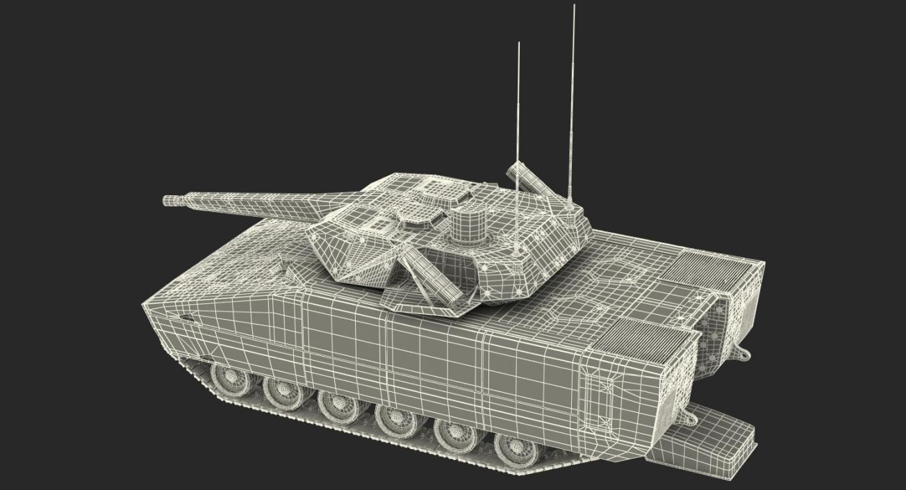 NextGen IFV Lynx KF41 Camo Dirty Rigged 3D model