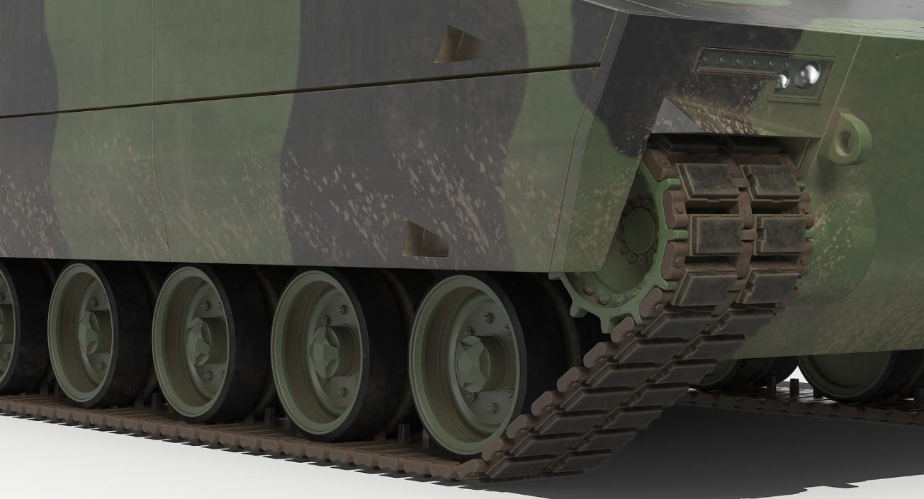 NextGen IFV Lynx KF41 Camo Dirty Rigged 3D model