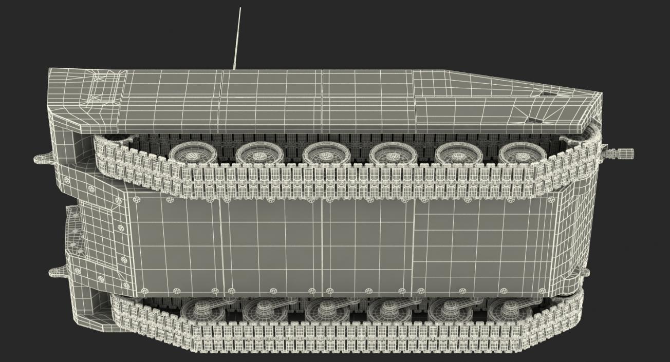 NextGen IFV Lynx KF41 Camo Dirty Rigged 3D model