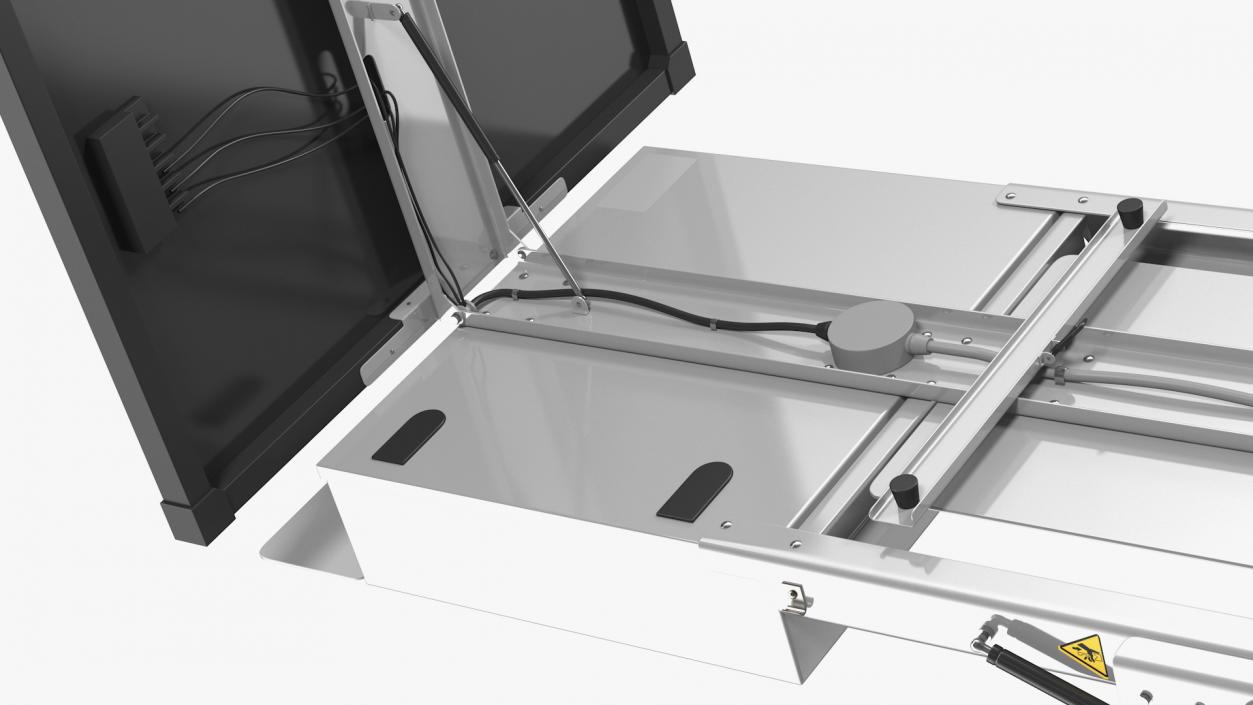 3D Mobile Speed Radar Trailer