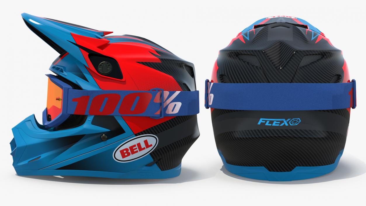 Bell Motorcycle Helmet 3D