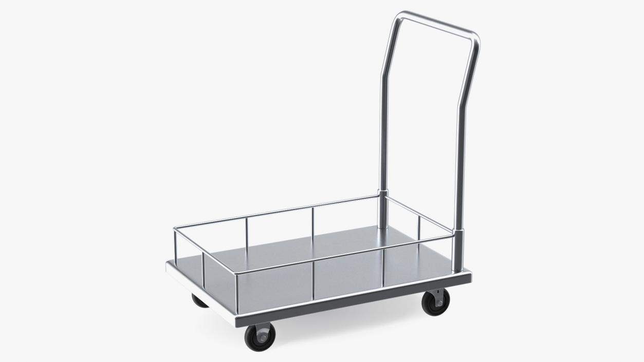 3D model Platform Trolleys Collection 2