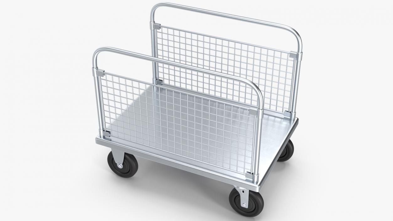 3D model Platform Trolleys Collection 2