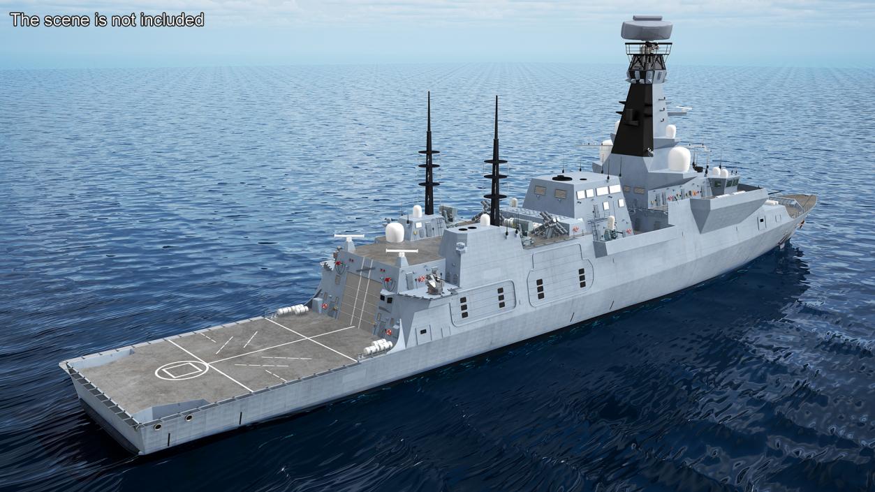 3D Type 26 Global Combat Ship