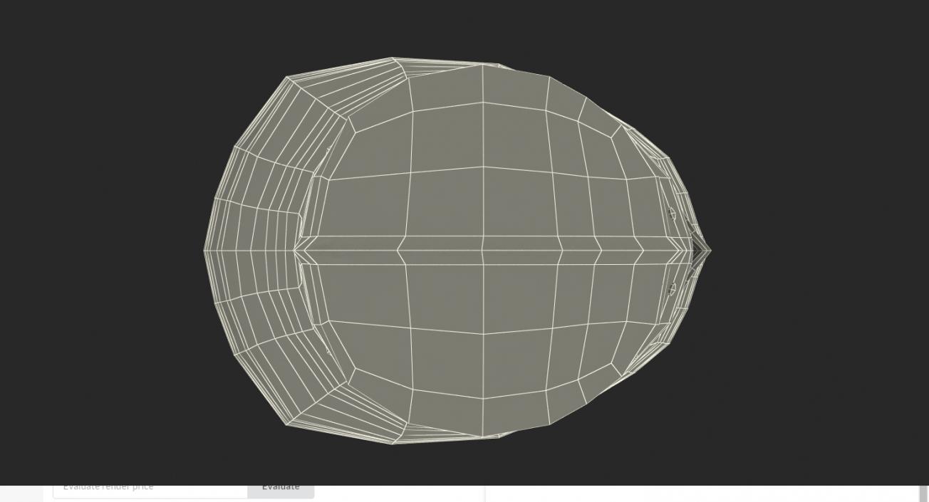 3D Sallet Helmet model