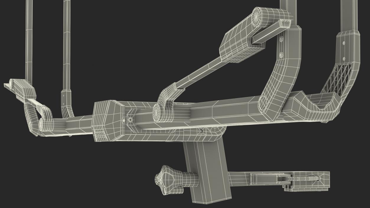 3D Bike Rack Platform model