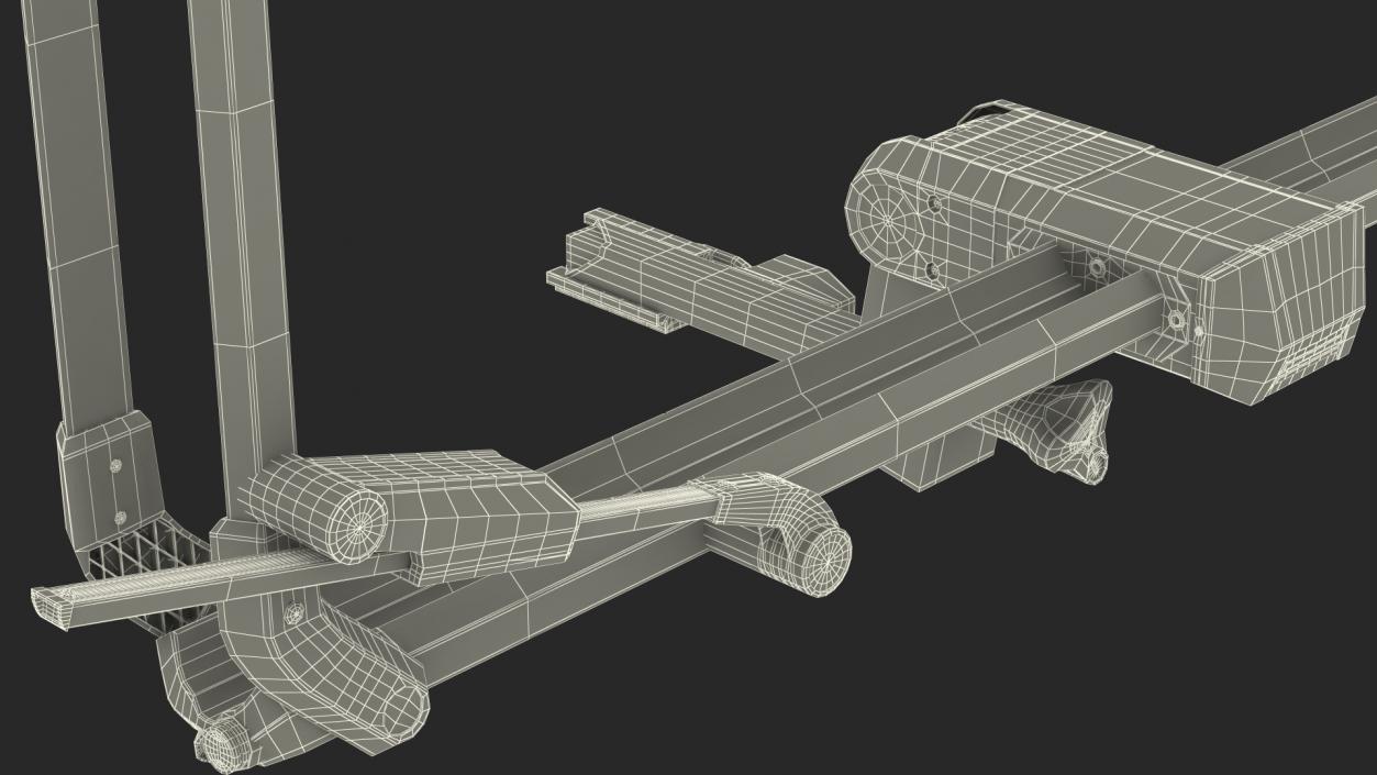 3D Bike Rack Platform model