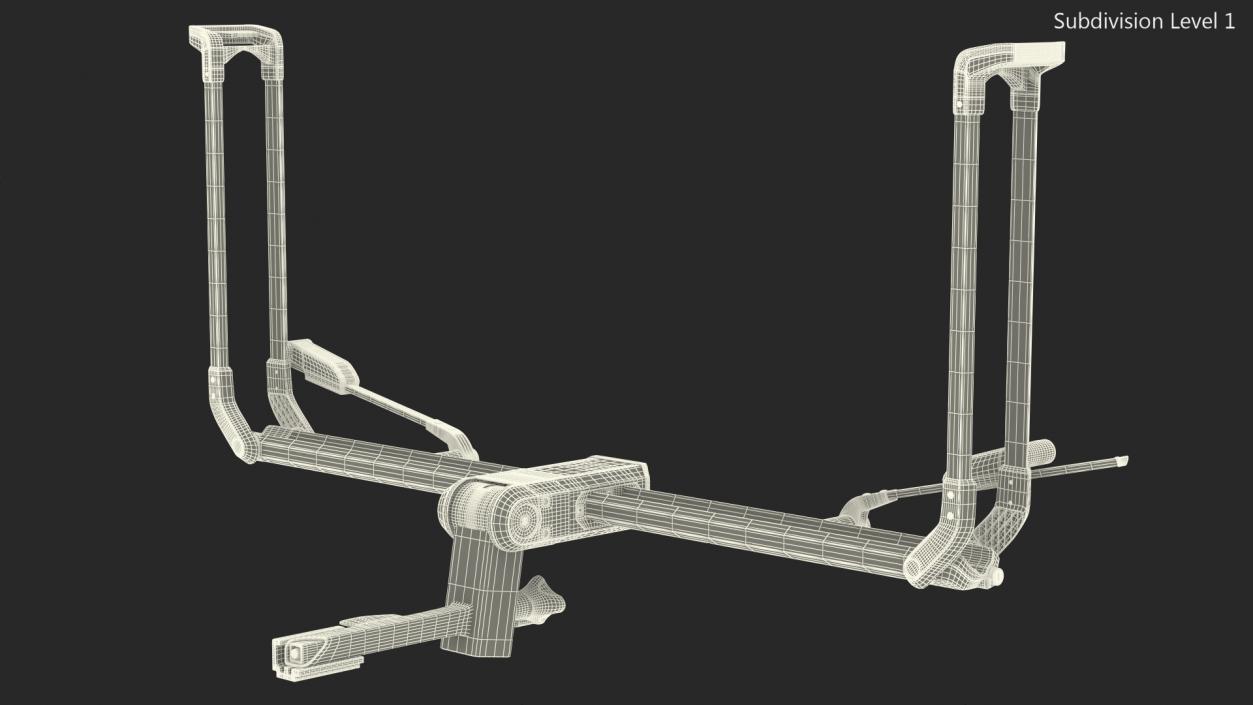 3D Bike Rack Platform model