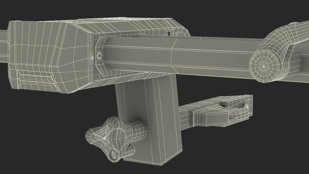 3D Bike Rack Platform model