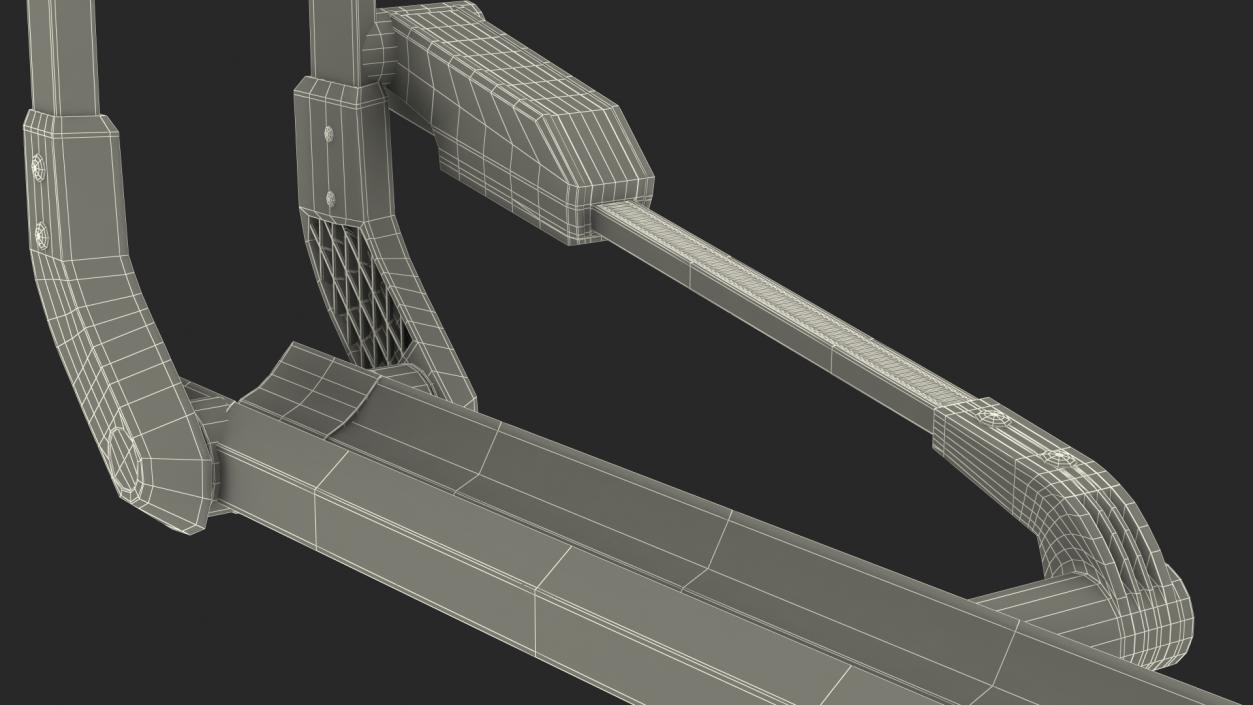 3D Bike Rack Platform model