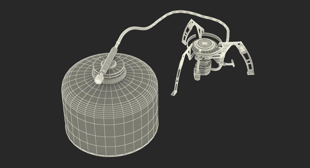 Camping Gas Stove 3 3D model