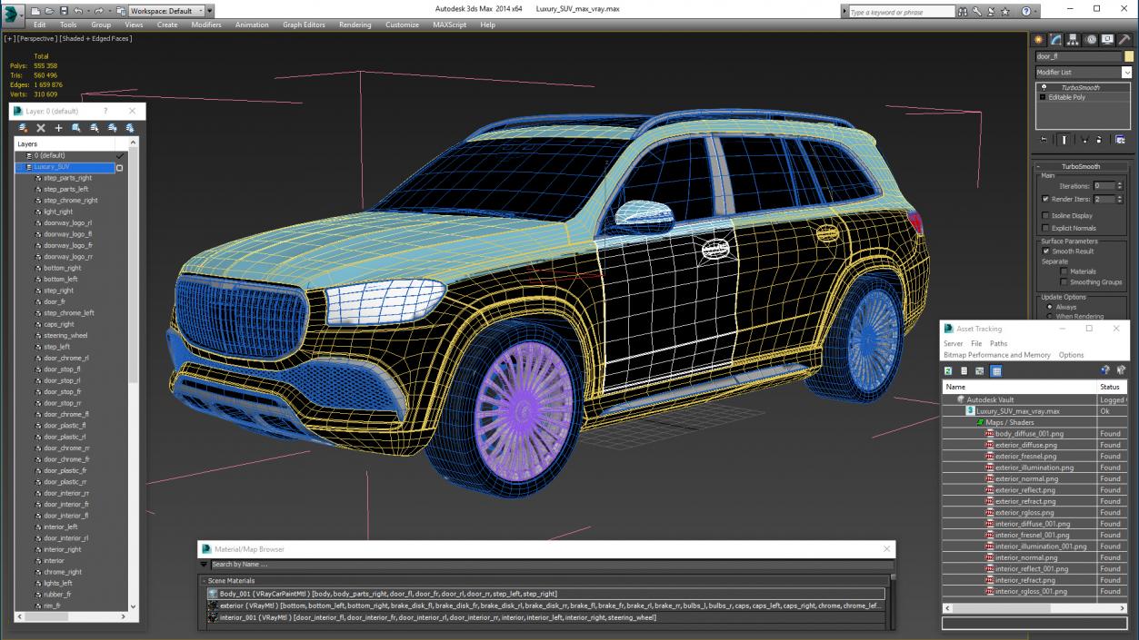 3D model Luxury SUV