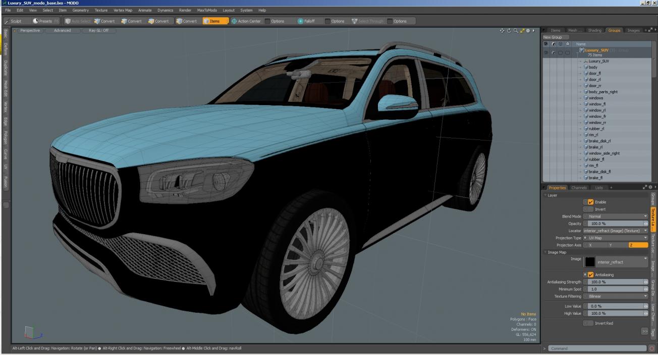 3D model Luxury SUV