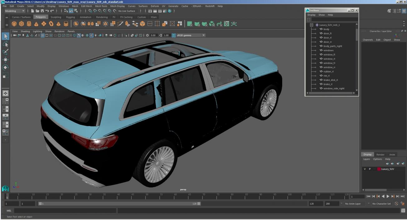 3D model Luxury SUV