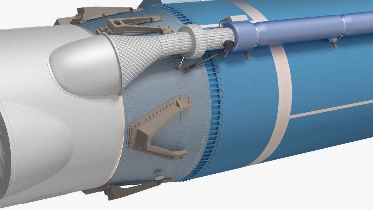 3D model Space Launch Vehicle