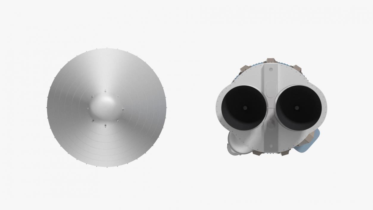 3D model Space Launch Vehicle