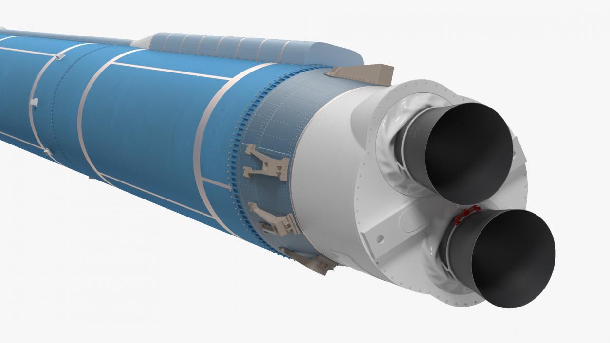 3D model Space Launch Vehicle