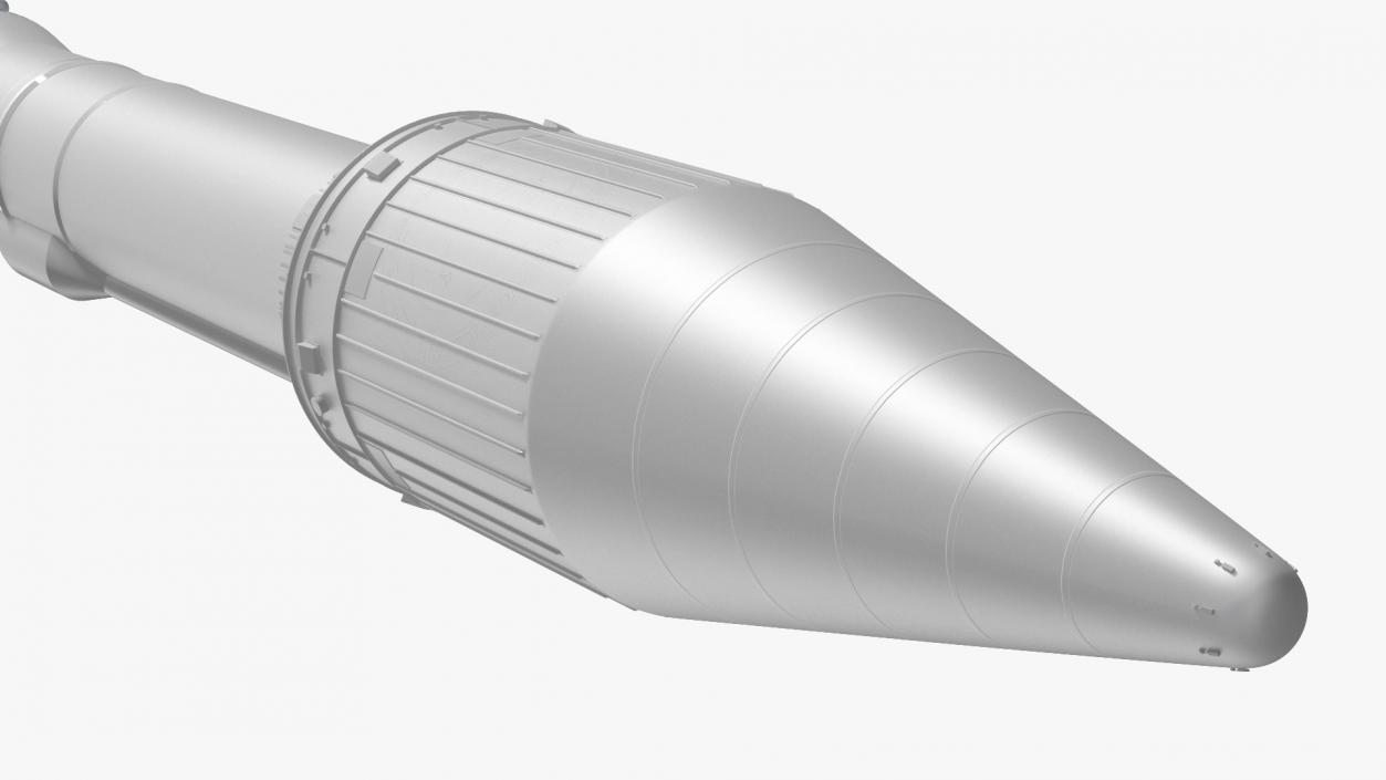 3D model Space Launch Vehicle