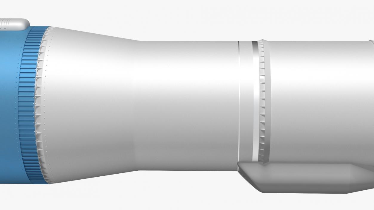 3D model Space Launch Vehicle