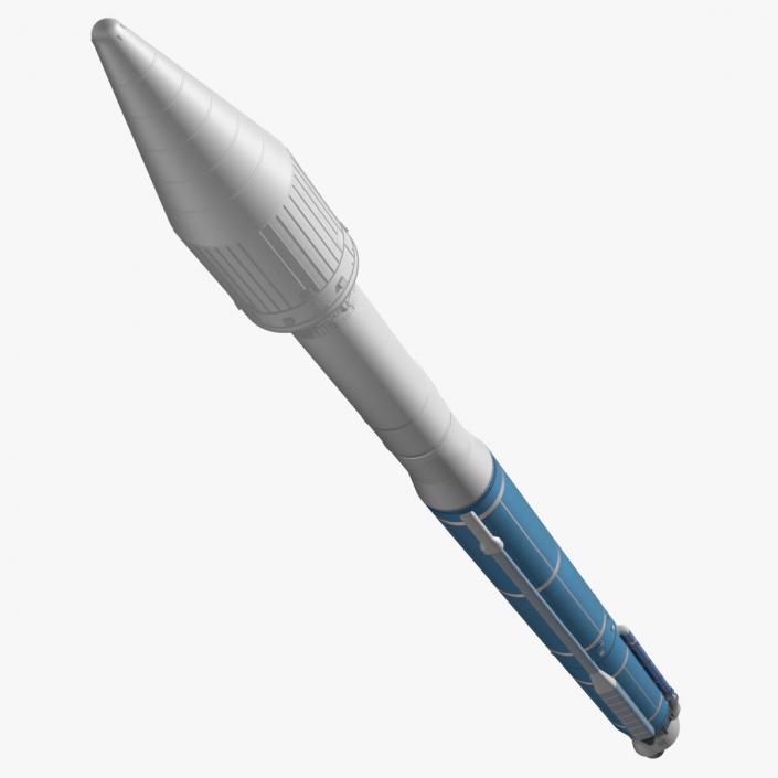 3D model Space Launch Vehicle