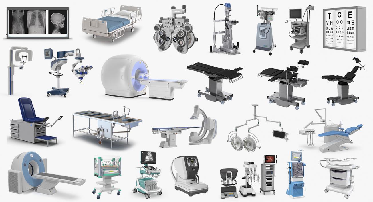 3D model Medical Equipment 3D Models Collection 4