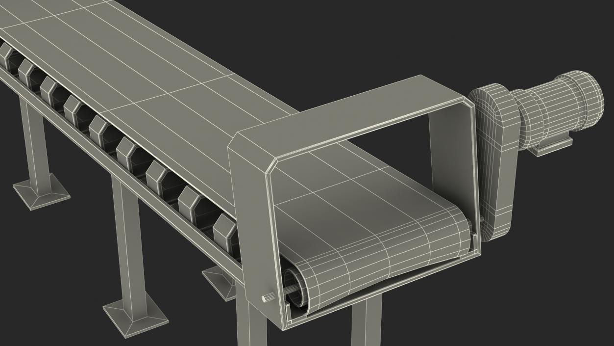 3D Cold Aggregate Supply System model