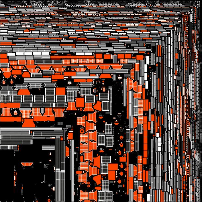 3D Cold Aggregate Supply System model