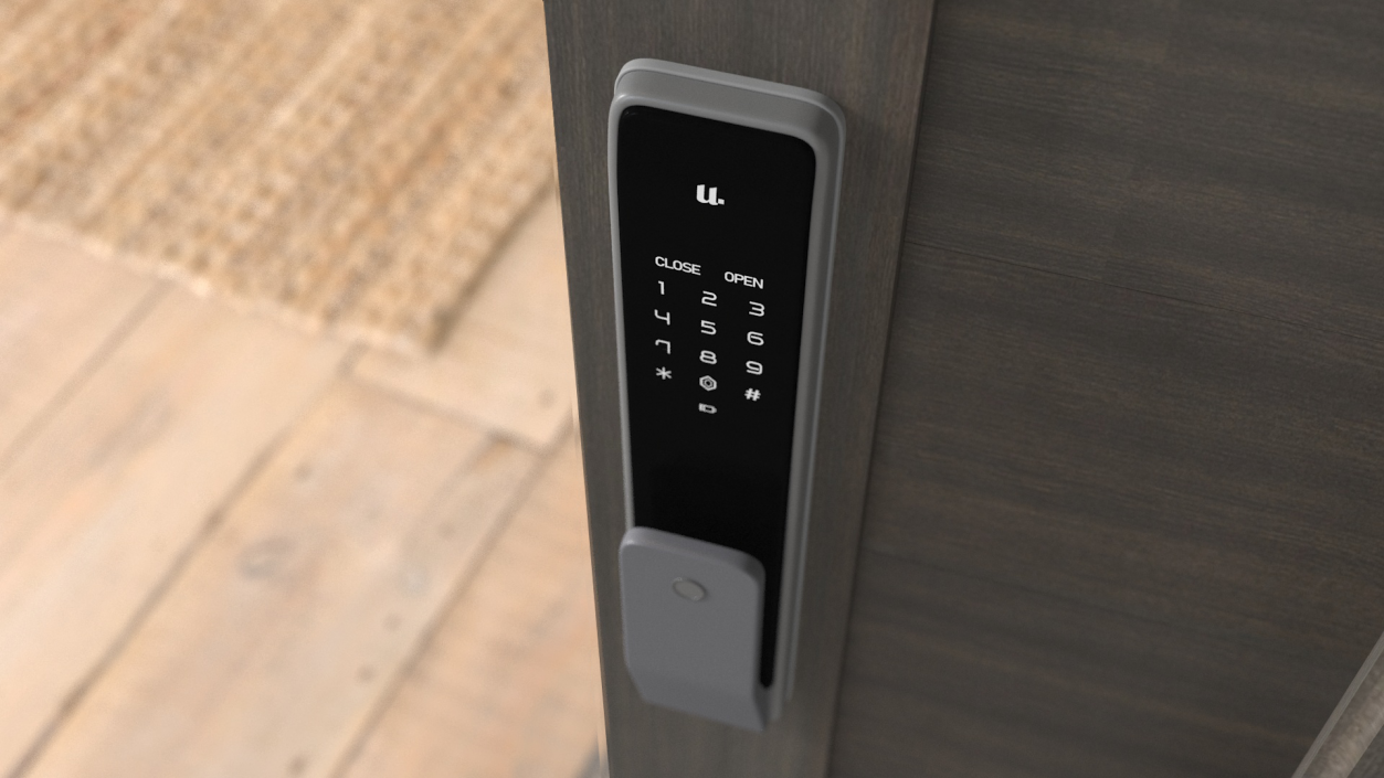 3D Smart Lock Xiaomi Mijia U M2 Black 2