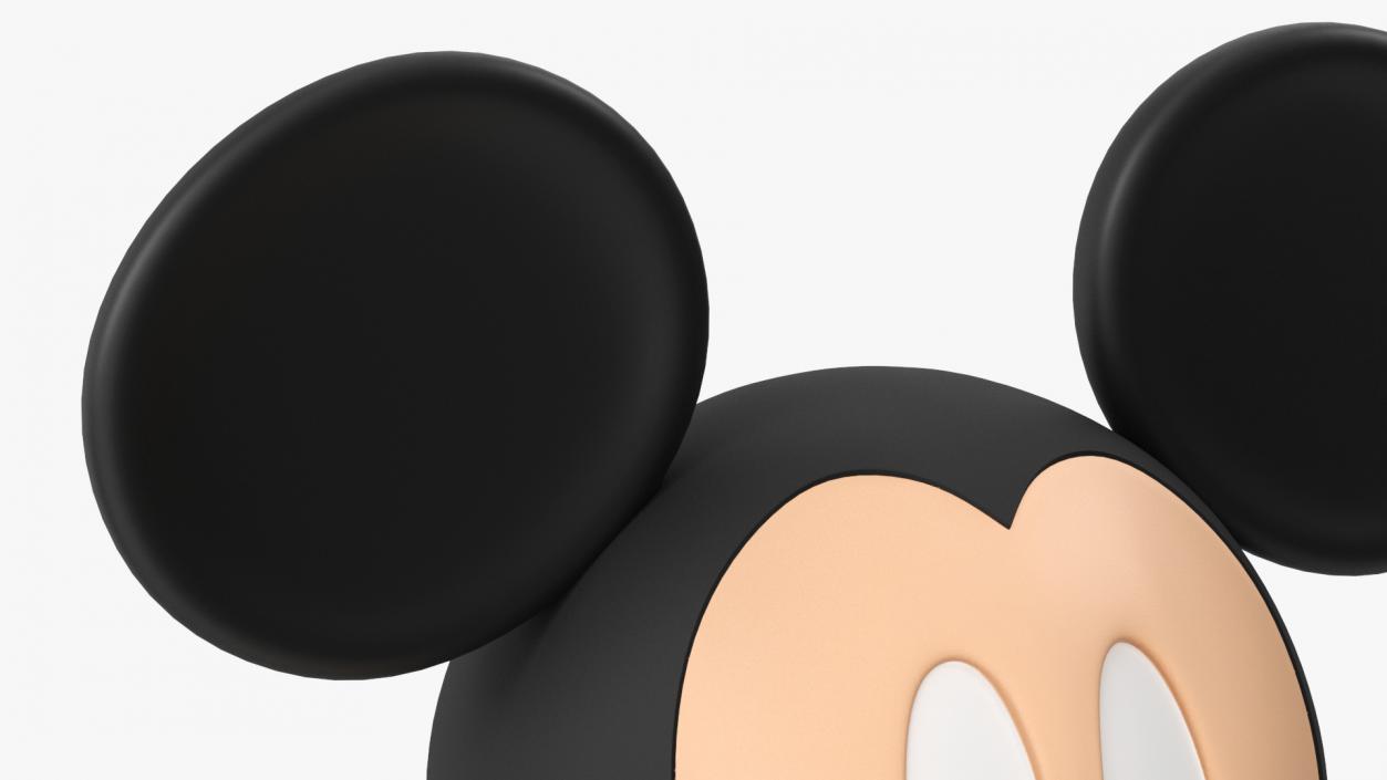 3D Cartoon Character Mickey Mouse Rigged for Cinema model