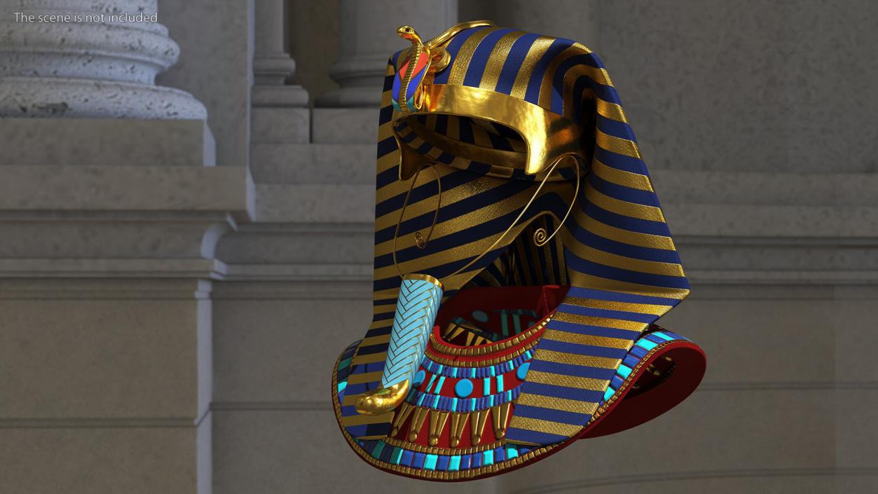 Egyptian Pharaoh Costume 3D model