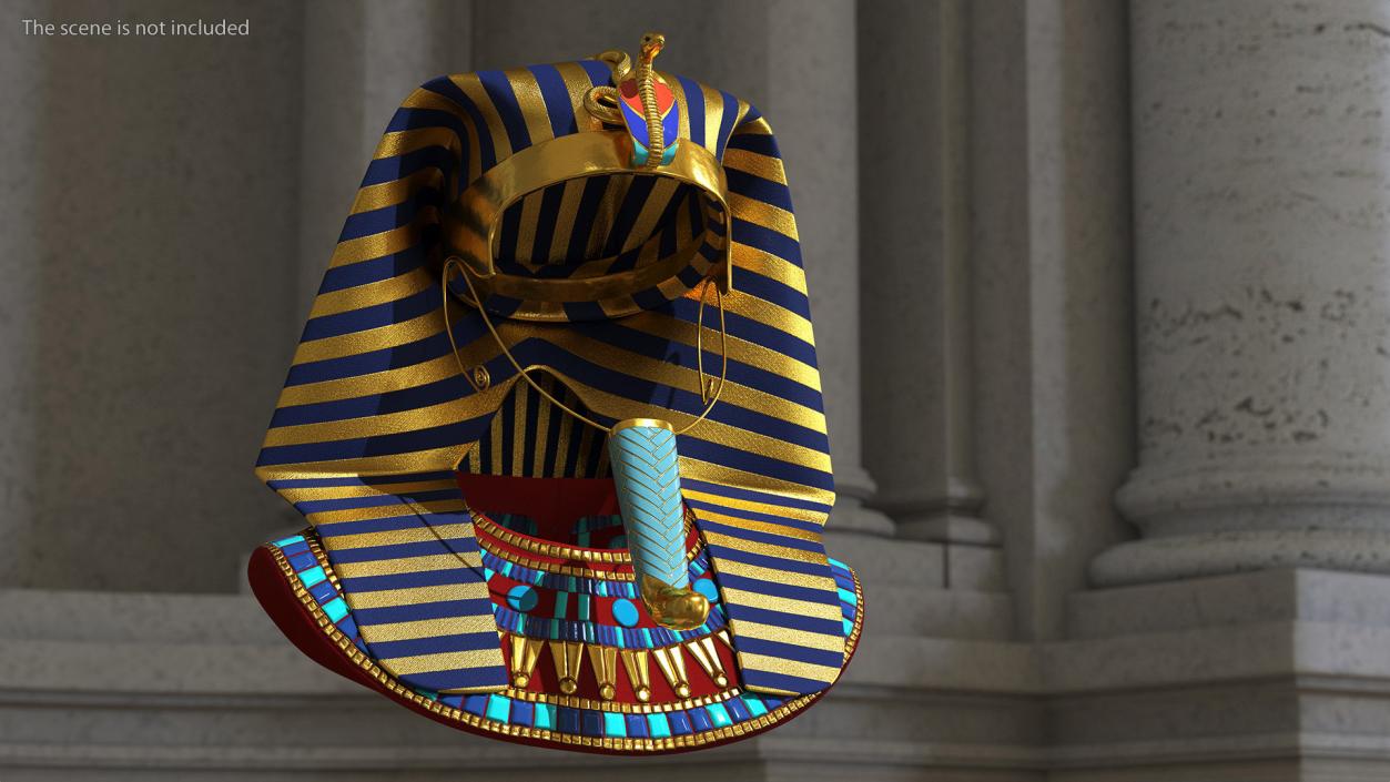 Egyptian Pharaoh Costume 3D model