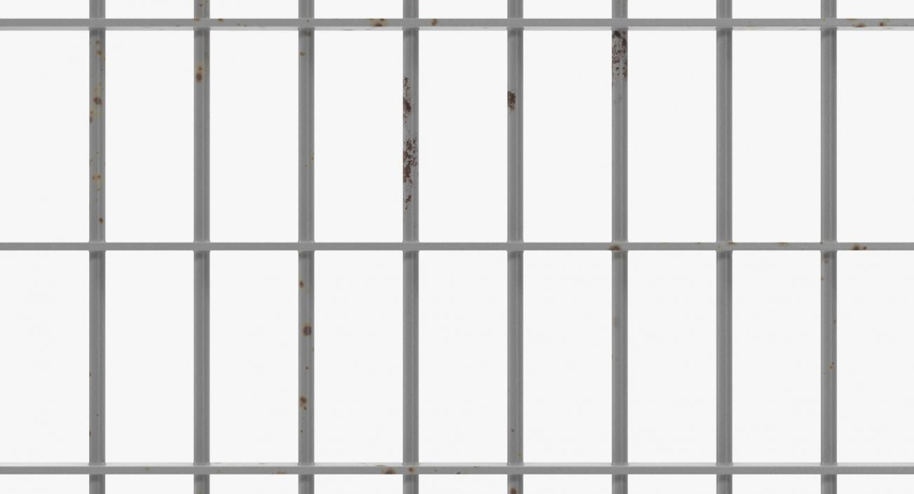 Prison Space with Male Skeleton Collection 3D