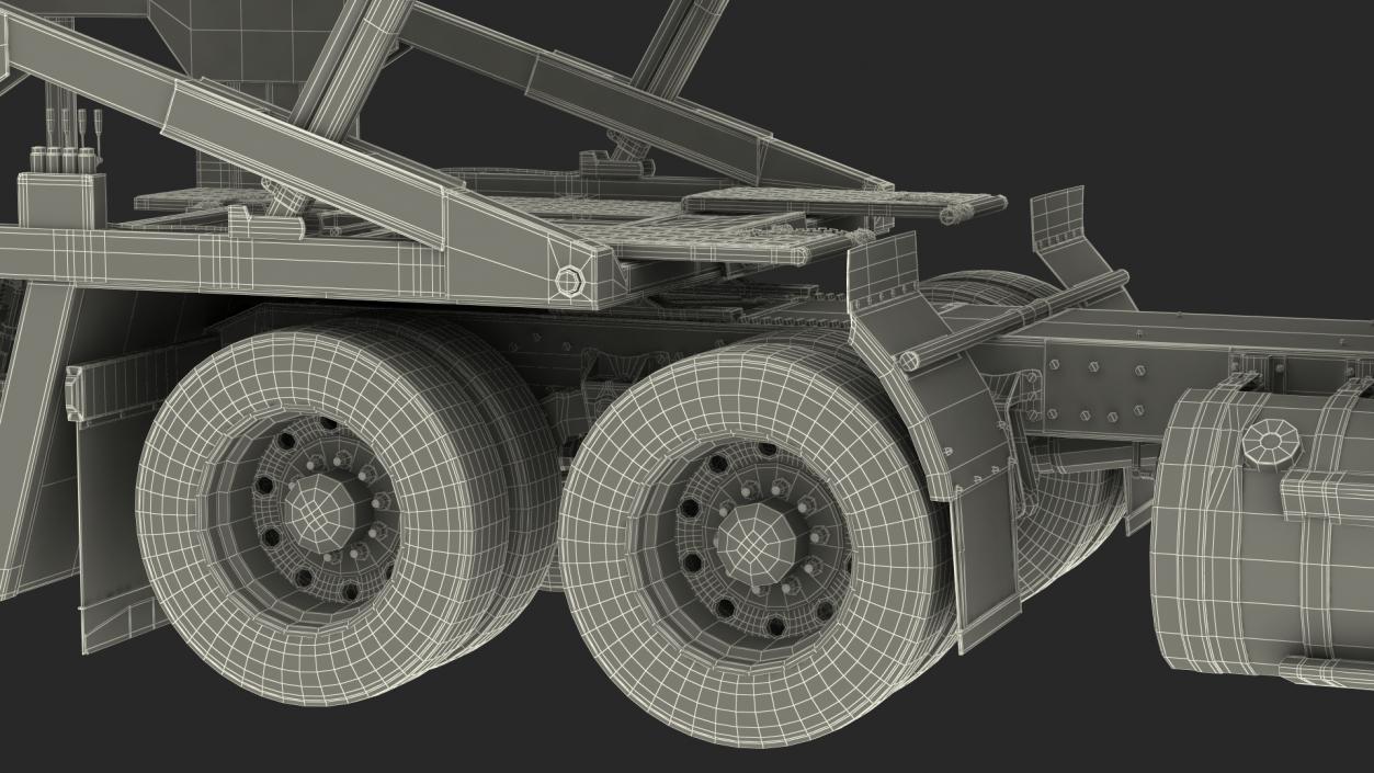 3D model Marmon Truck with Sun Valley Car Carrier