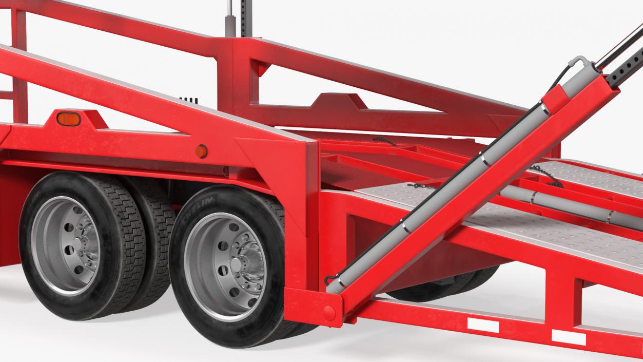 3D model Marmon Truck with Sun Valley Car Carrier