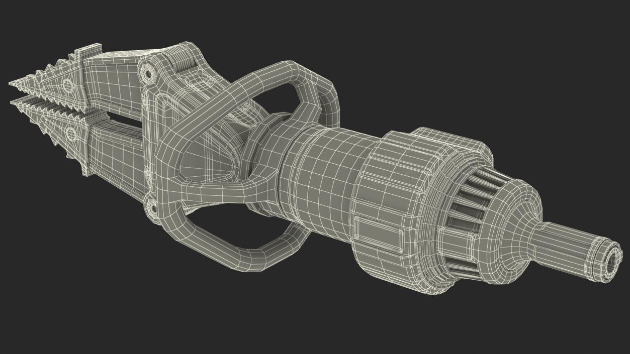 Holmatro Pentheon Spreader PSP50 Used Rigged 3D model