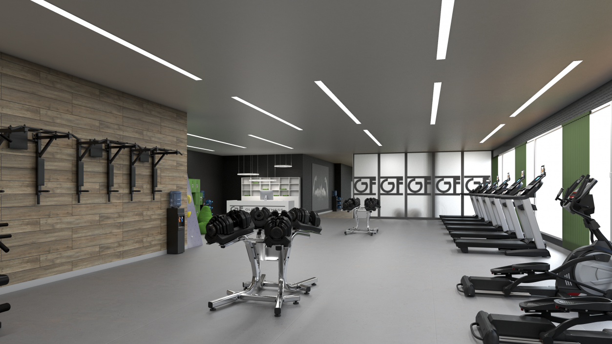 3D model Modern Gym