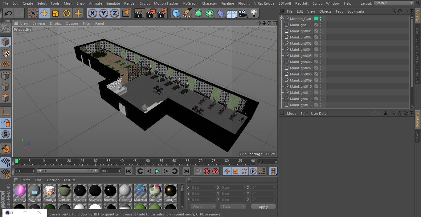 3D model Modern Gym