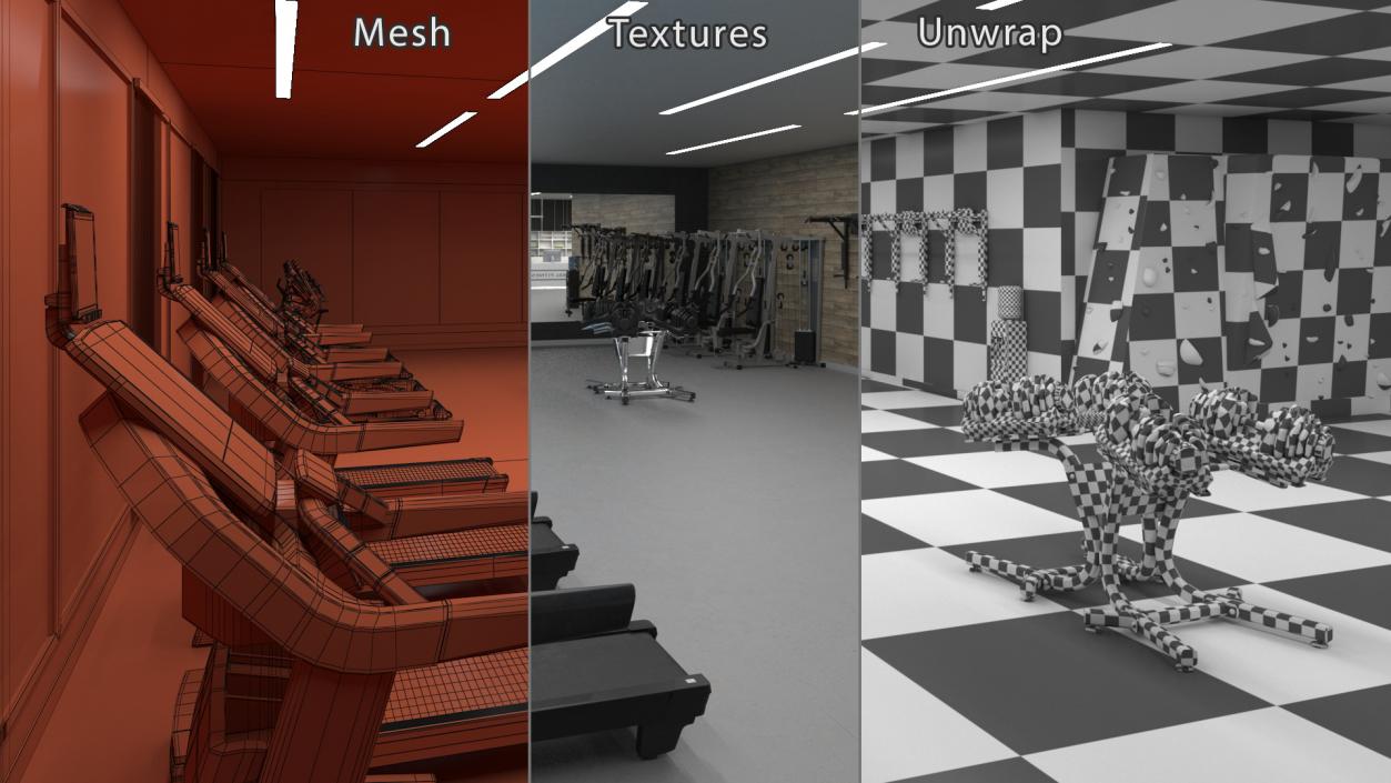 3D model Modern Gym