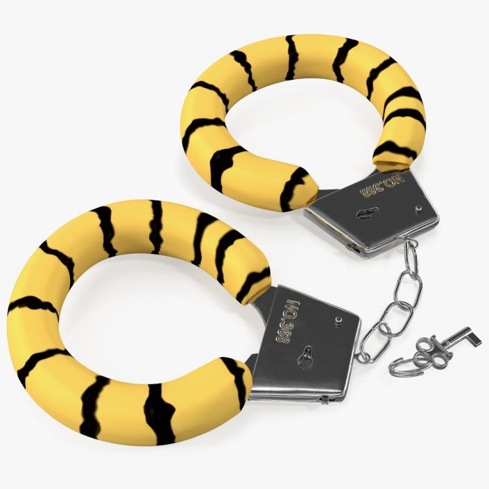 3D model Tiger Handcuffs