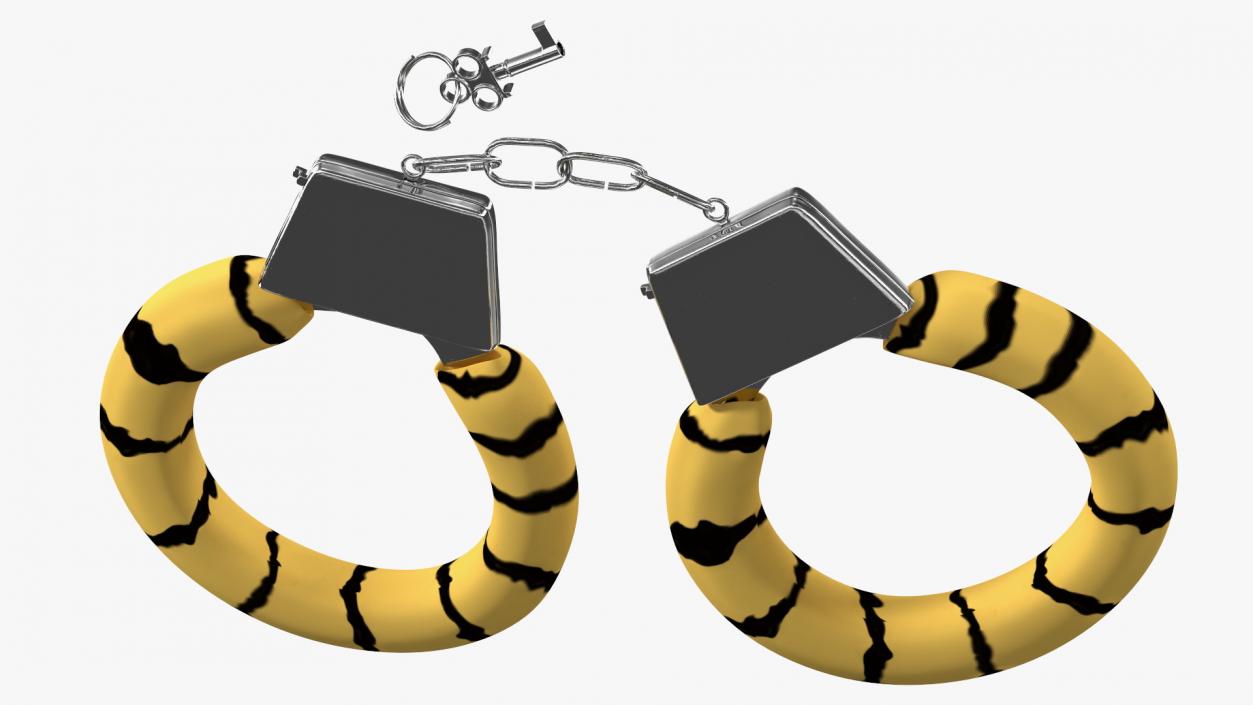 3D model Tiger Handcuffs