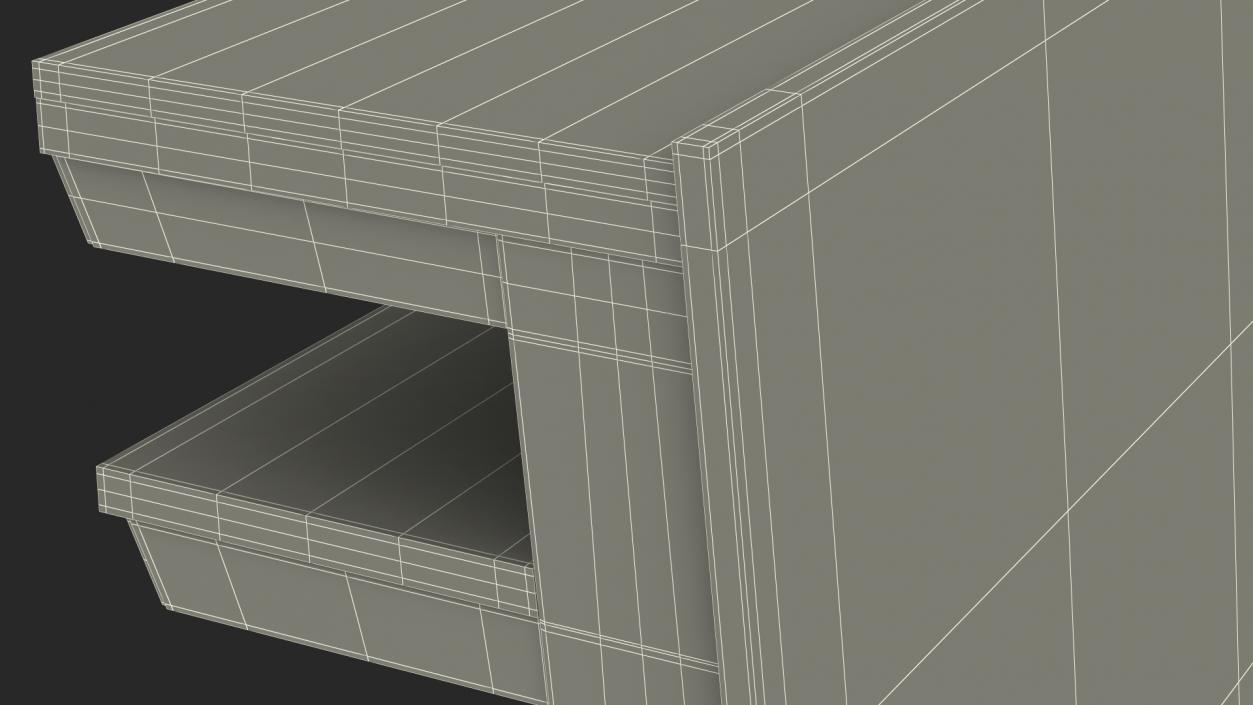 3D University Seating System Table For Two Seats(1) model