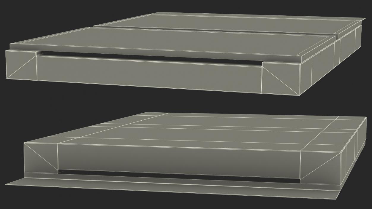 3D Flight Information Display System model