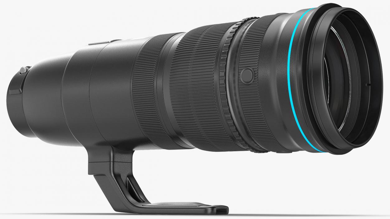 Zoom Lens 200 400mm 3D model