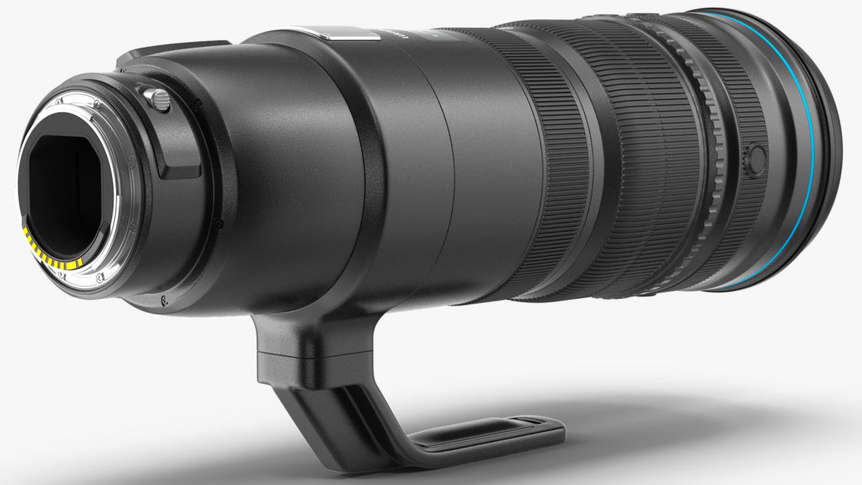 Zoom Lens 200 400mm 3D model