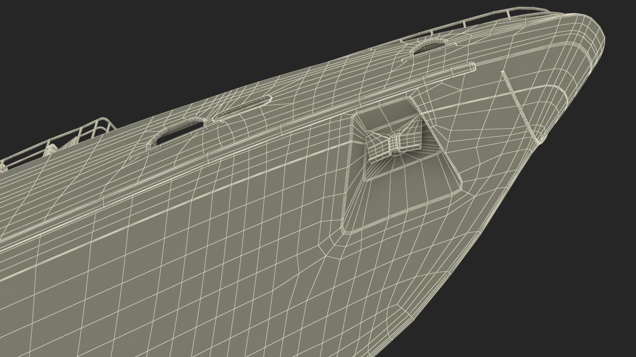 Cape Class Patrol Boat Rigged 3D model