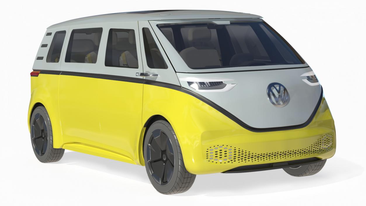 3D Volkswagen ID Buzz model