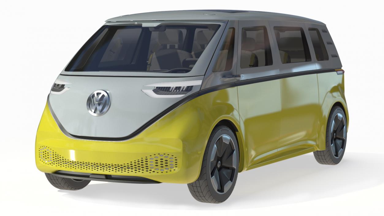 3D Volkswagen ID Buzz model