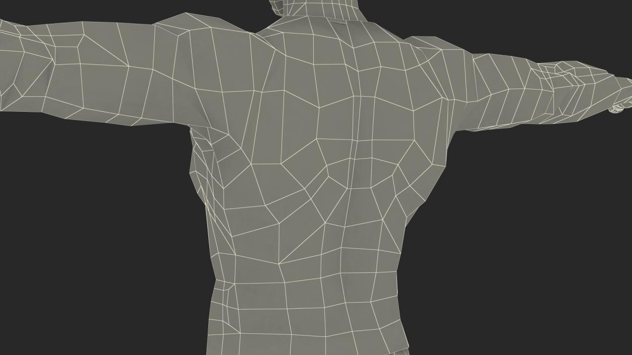 Man in Urban Style Clothing Rigged 3D model